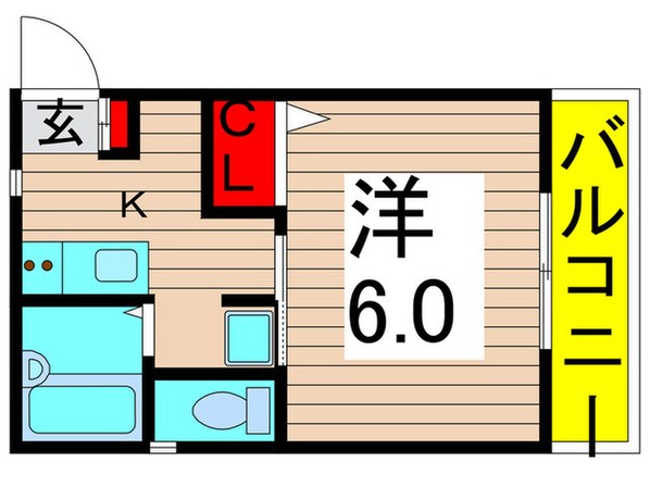 Ｇ．ＦｌａｐⅣの物件間取画像